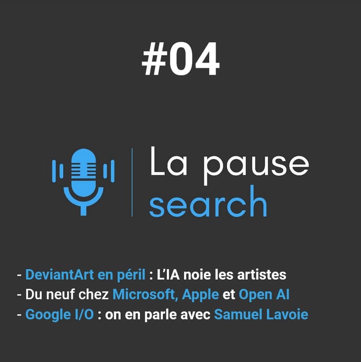 #04 - Microsoft Météo, DeviantArt en péril, Google I/O 2024 avec Samuel Lavoie