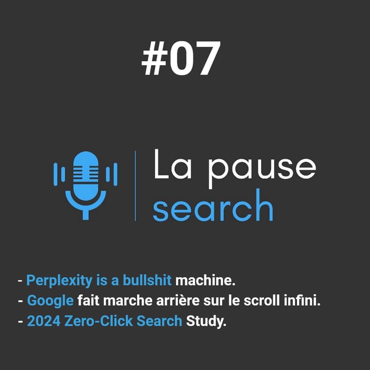 #07 - Perplexity is a bullshit machine, OpenAI rachète Rockset, Google en procès